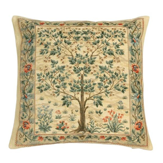 Kissenhülle „Tree of Life“ – William Morris Design | 45x45 cm