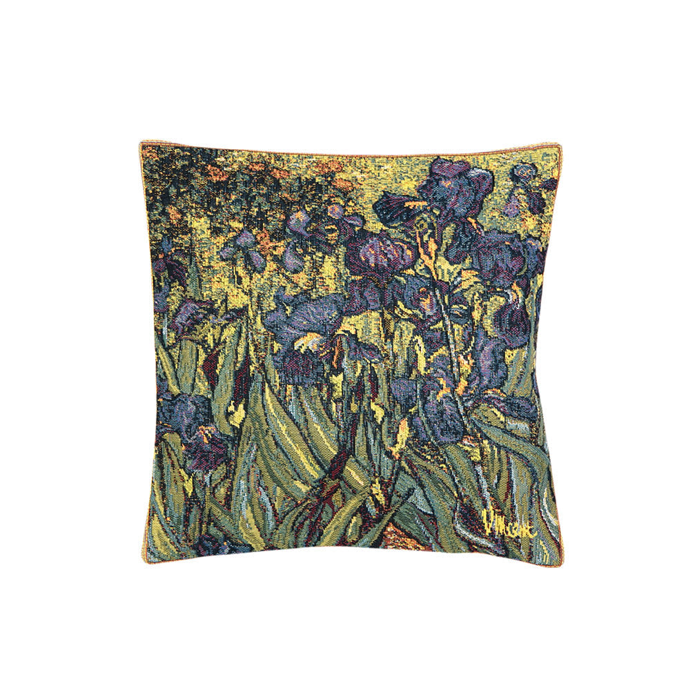 Gobelin Kissenhülle „Iris“ (rechter Ausschnitt) nach Van Gogh. 