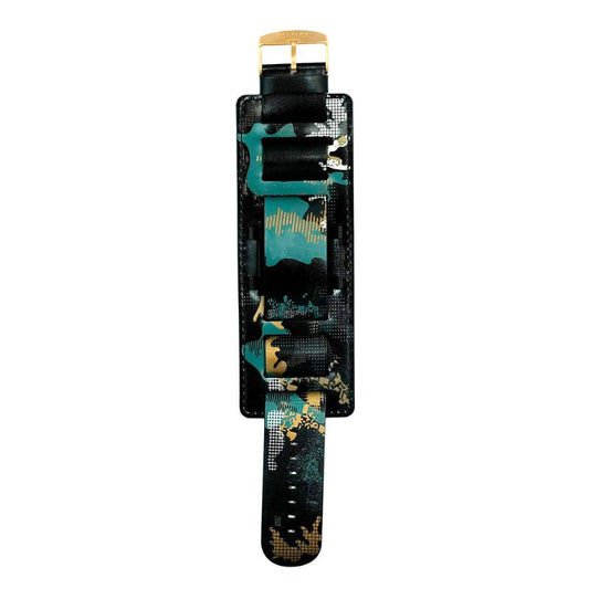 SAMPS breites Herrenarmband Golden City