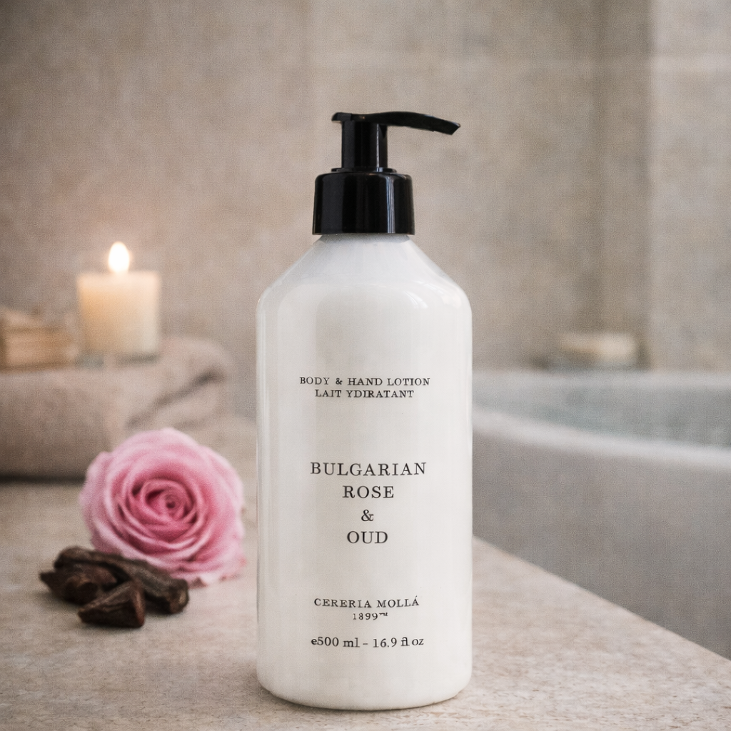 Pumpspender Lotion Bulgarian Rose und Oud