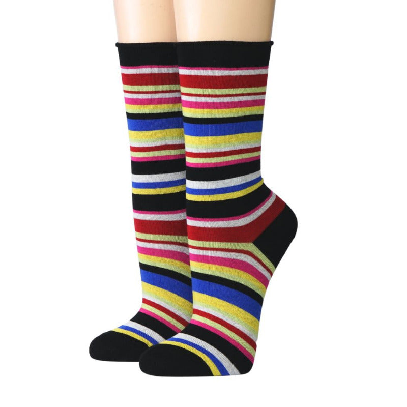 Socken mit Streifen Crönert