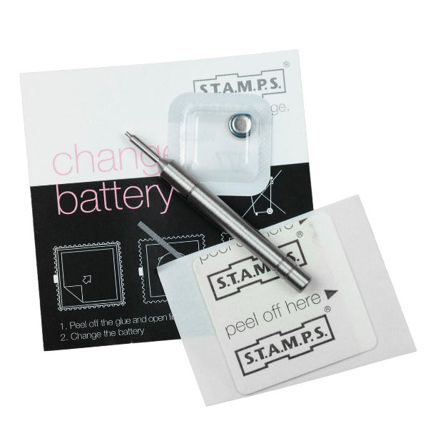 STAMPS Batteriewechsel