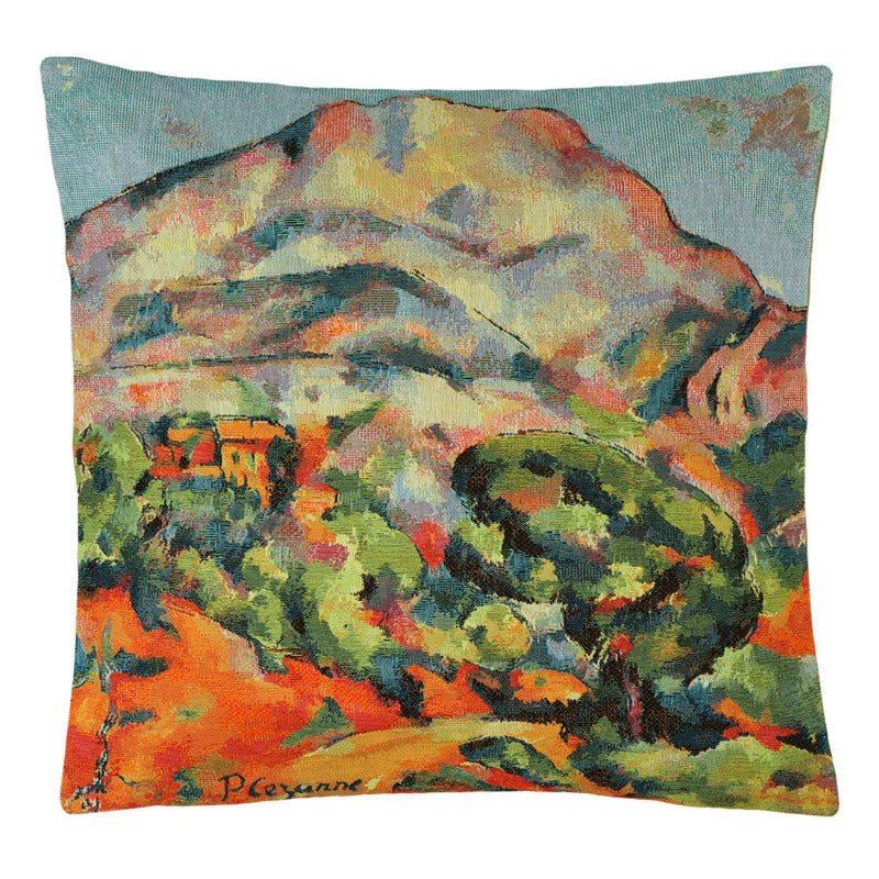 Kissenhülle The Mountains of Sainte-Victoire – Cézanne 45x45