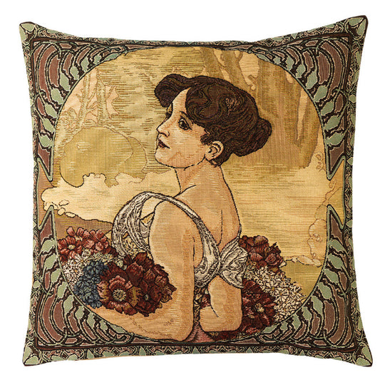 Gobelin Kissenhülle Der Sommer Mucha 45x45