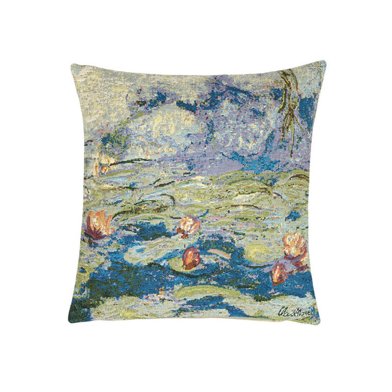 Gobelin Kissenhülle Seerosen – Claude Monet, 33×33 cm, Belgien