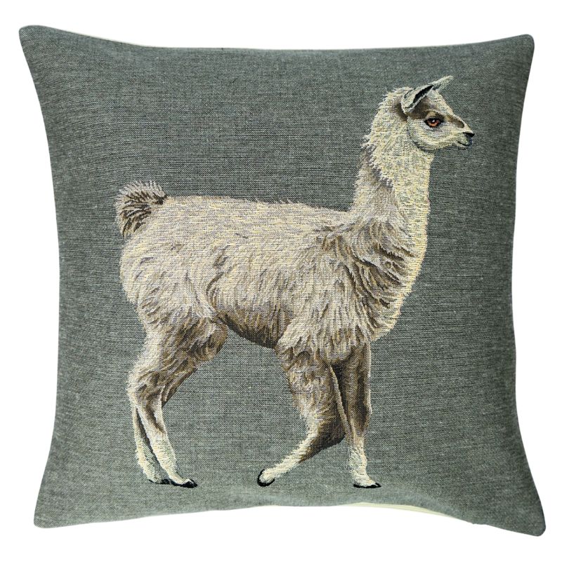 Gobelin Kissen Lama