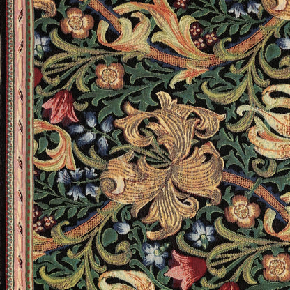 Gobelin Tischdecke Golden Lily nach William Morris 150 x 150