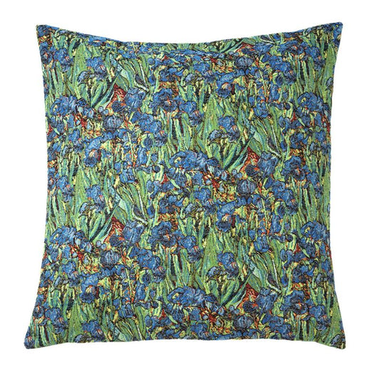 Gobelin Kissenhülle „Irises“ Repeat Pattern – Van Gogh 45x45 cm