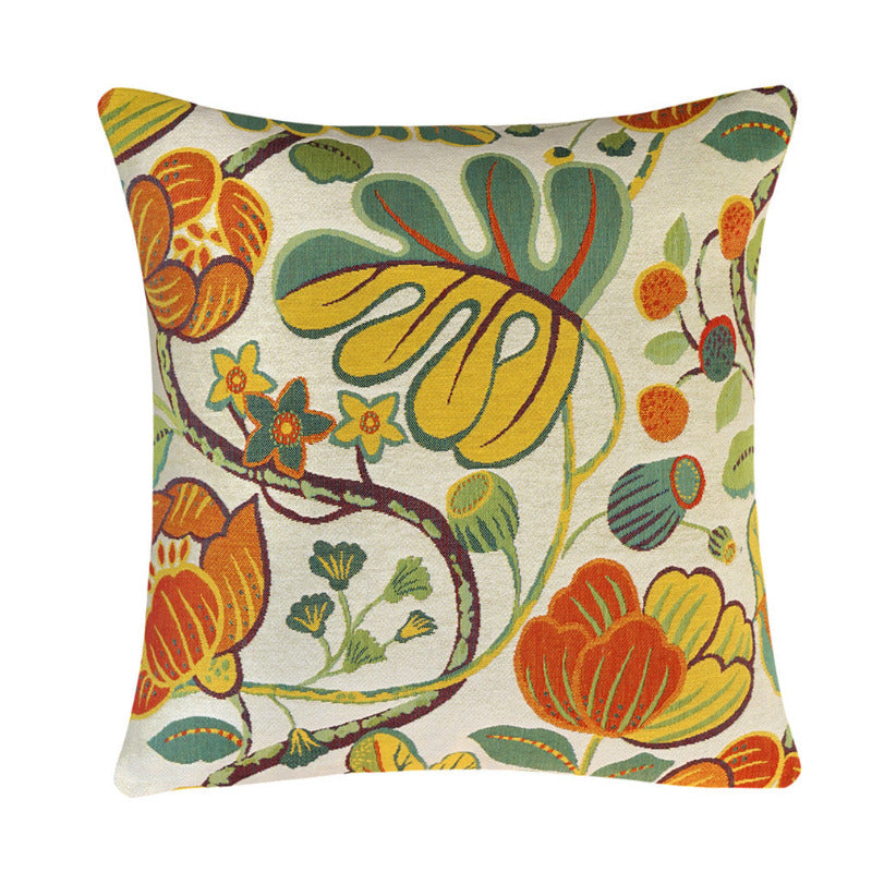 Kissenhülle Eichenblatt French Botanical 45x45 cm Baumwolle