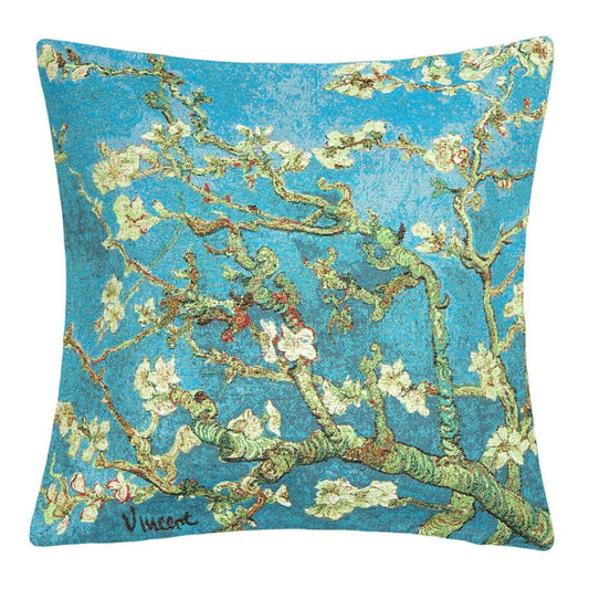 Gobelin Kissenhülle „Mandelblüte“ – Van Gogh 45x45 cm