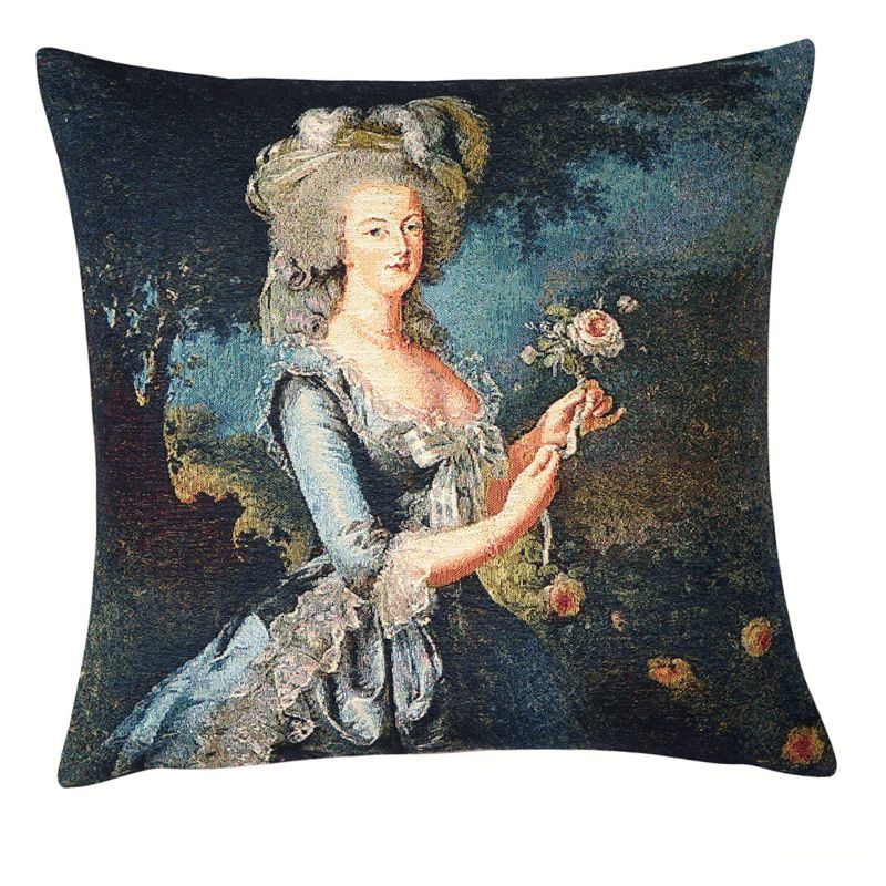 Gobelin Kissenhülle Marie-Antoinette Porträt 45x45