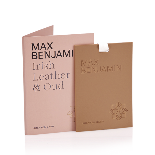 Max Benjamin Duftkarte Irish Leather & Oud
