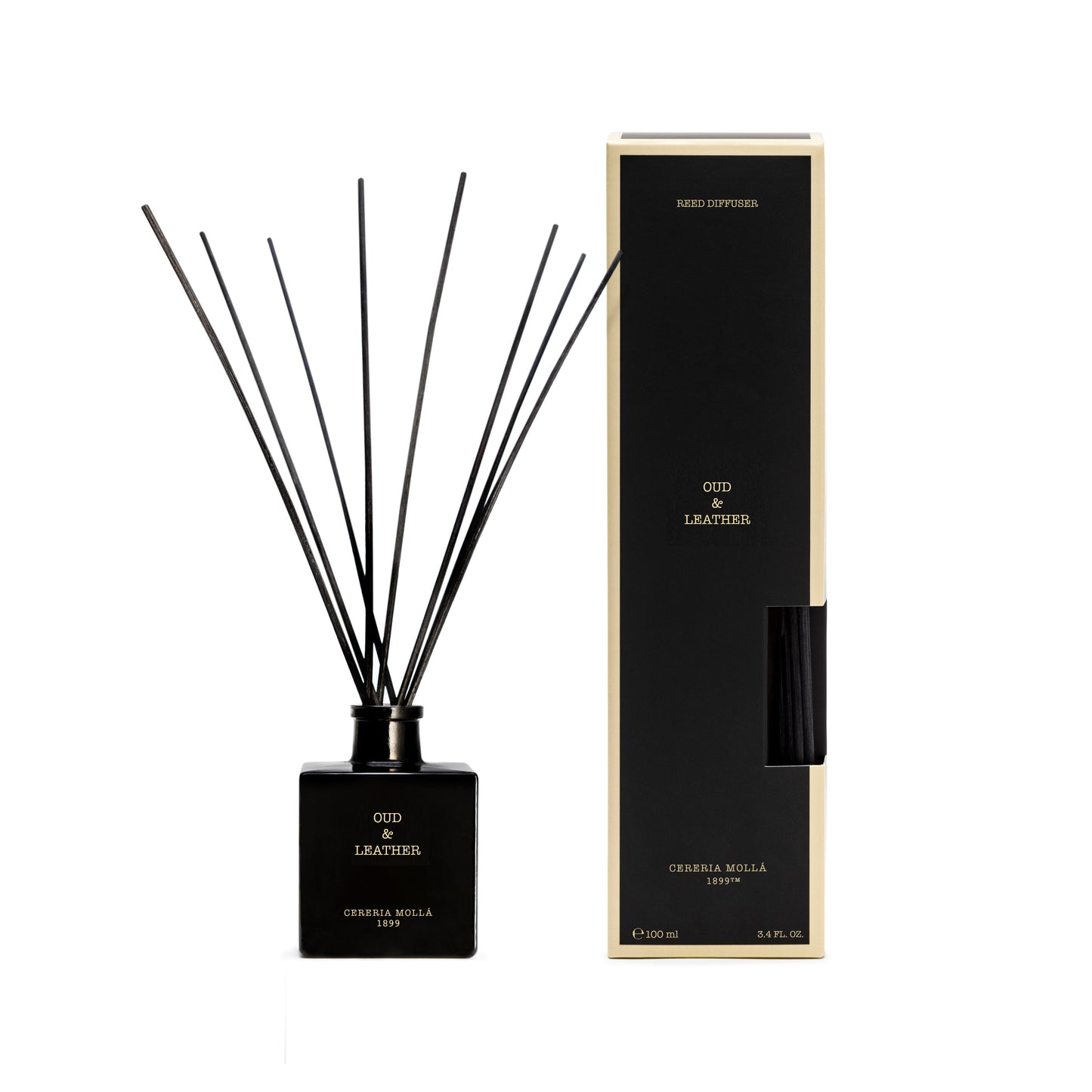 Cereria Molla Diffuser Oud & Leather