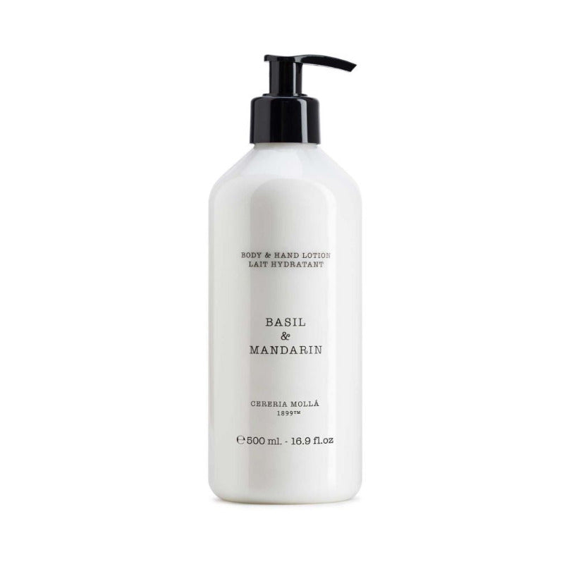 Bodylotion Pumpspender Basil und Mandarin