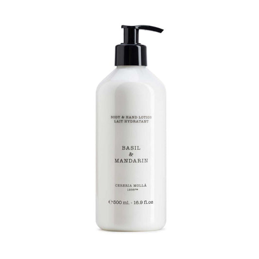 Bodylotion Pumpspender Basil und Mandarin
