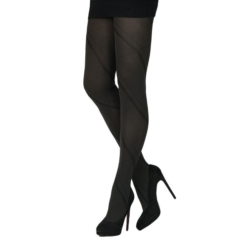 Sanpellegrino Strumpfhose Madras black 80 DEN