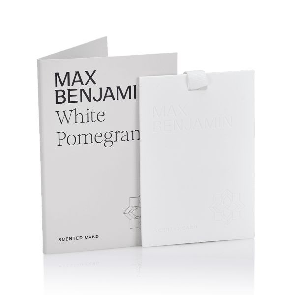 Max Benjamin Duftkarte White Pomegranate Max Benjamin