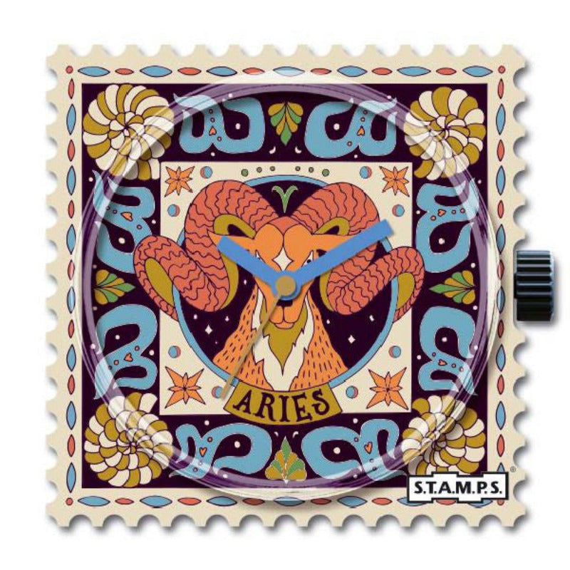 STAMPS Uhr Zifferblatt Widder