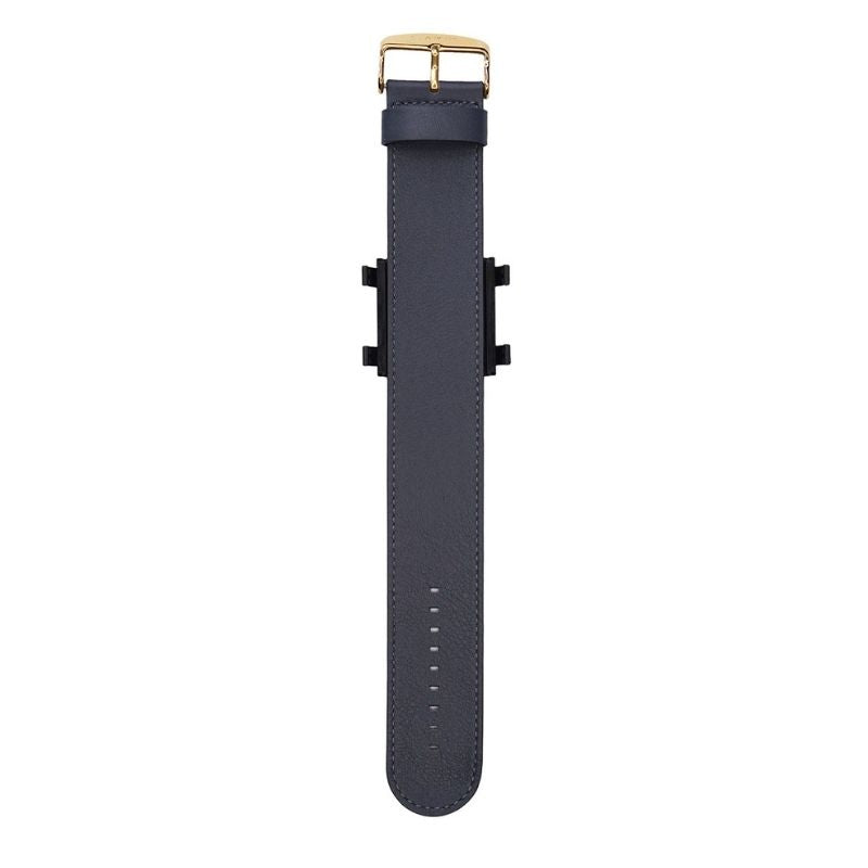 STAMPS Armband grau mit goldener Schließe