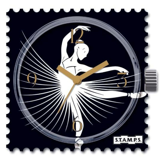 STAMPS Zifferblatt Motiv Ballerina