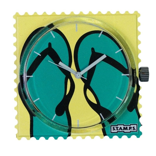 STAMPS Uhr Flip Flops
