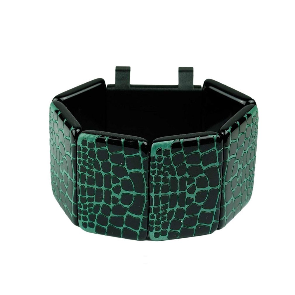 STAMPS Gliederarmband grün-schwarz 