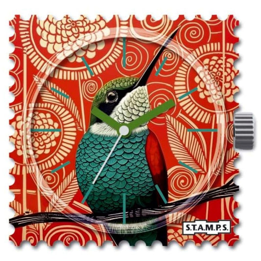 STAMPS Uhr mit Kolibri