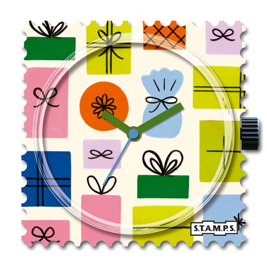STAMPS Uhr Motiv Presents - Geschenke 