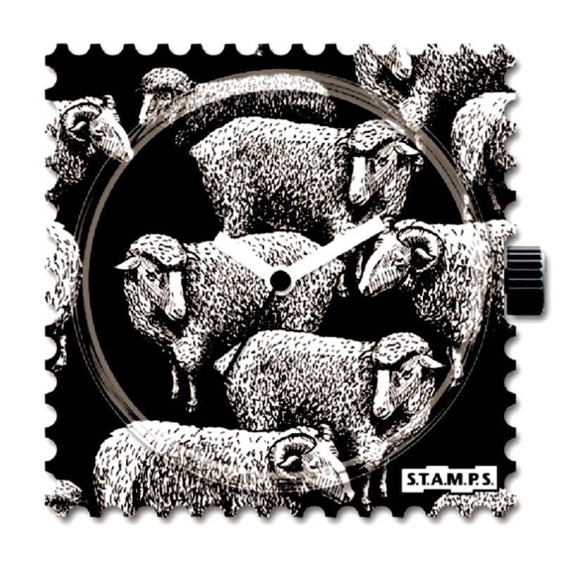 STAMPS Uhr Motiv Schafe