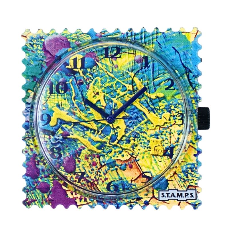 STAMPS Zifferblatt Blue Clash