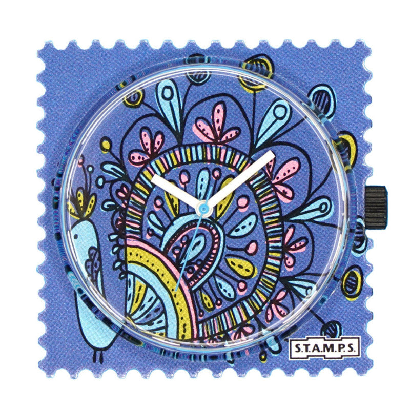 STAMPS Zifferblatt Peacock