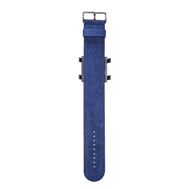 STAMPS Dunkelblaues Armband aus Holzfasern