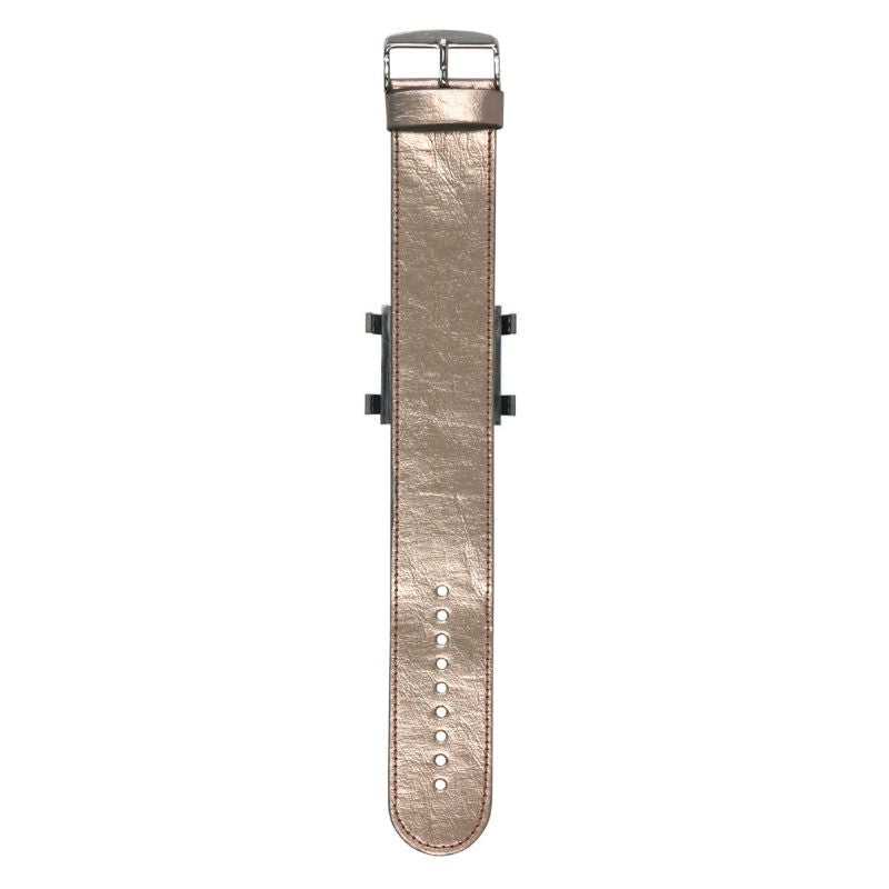 STAMPS Armband aus Holzfasern Platin
