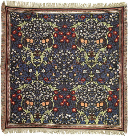 Gobelin Tischdecke Schwarzdorn William Morris 140x140