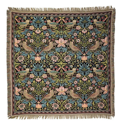 Gobelin Tischdecke Erdbeerdiebe William Morris 140x140