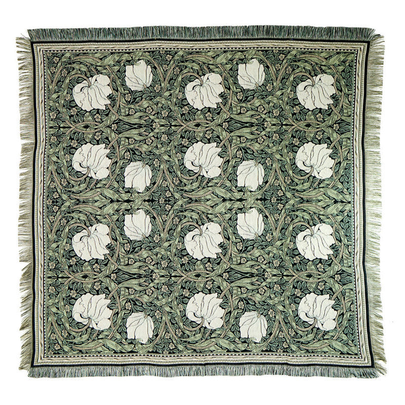Gobelin Tischdecke Pimpernel – hochwertige 140×140 cm Tischdecke