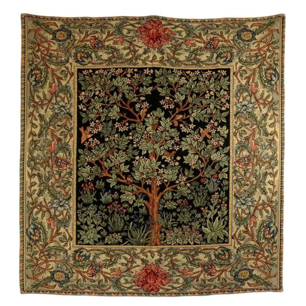 Gobelin Tischdecke Tree of Life 145x145 cm