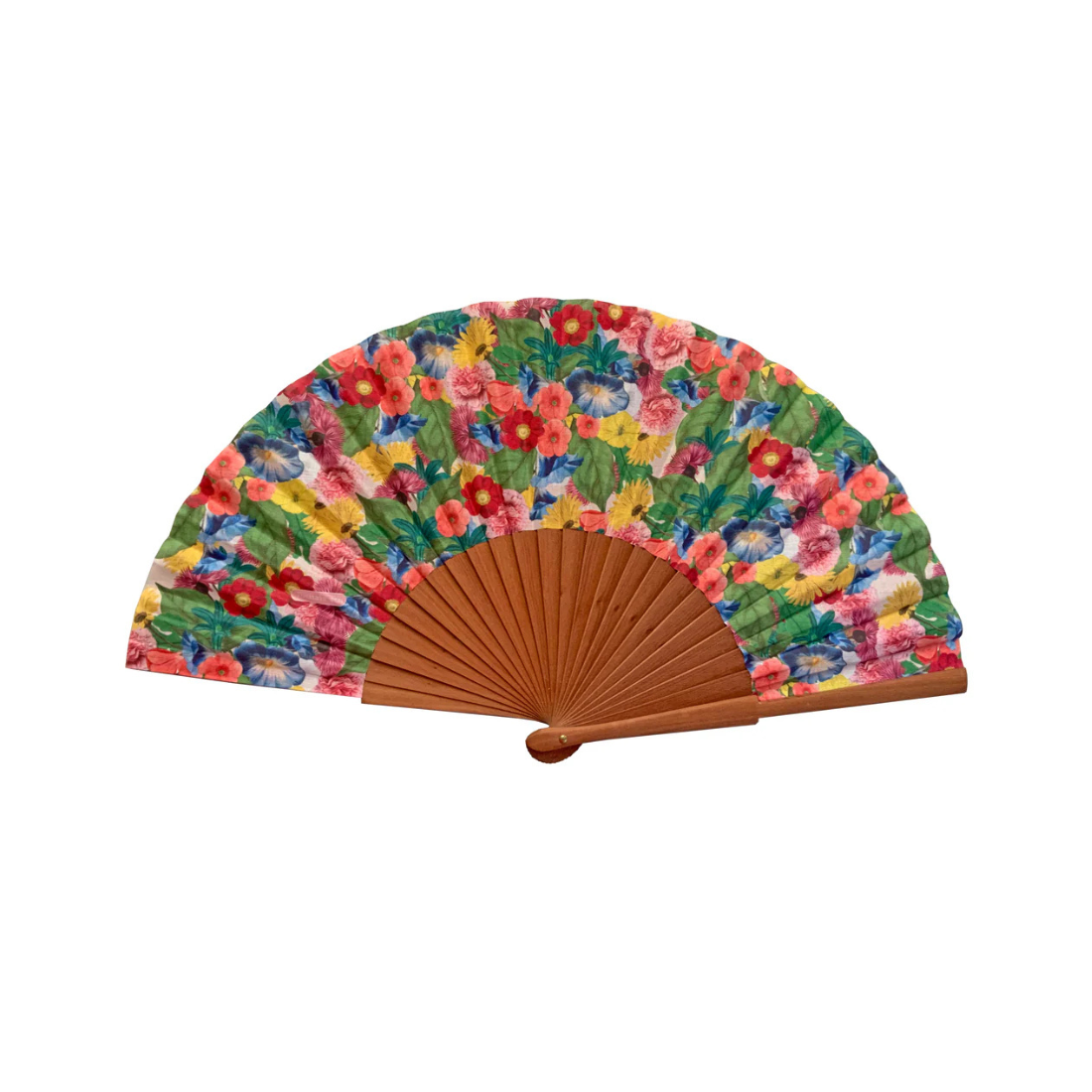 Tusitala Barcelona Handfächer kleine Blüten