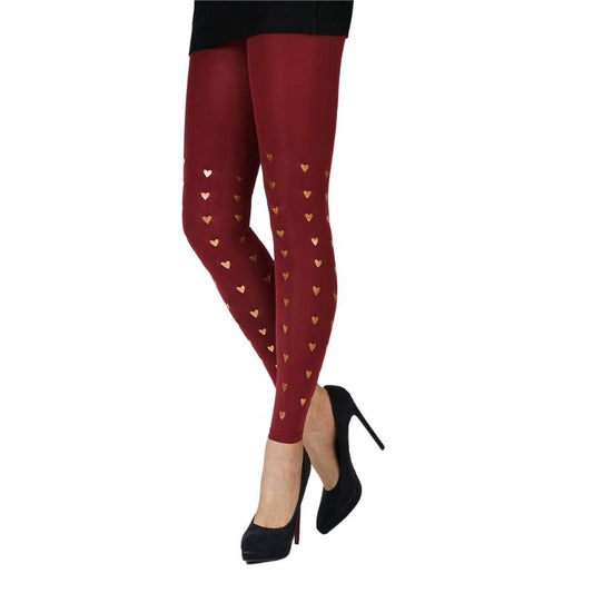 Zohara Legging Golden Heart bordeaux 36-40
