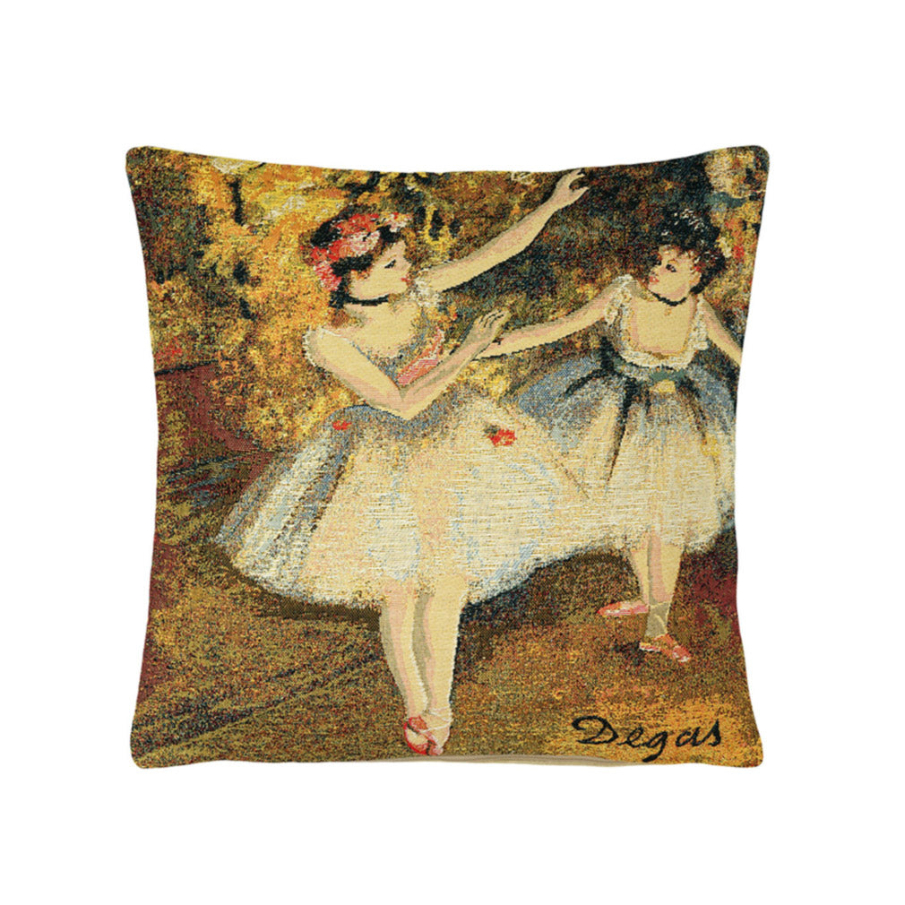 Gobelin Kissenhülle „Die zwei Tänzerinnen“ nach Degas. 33x33 cm