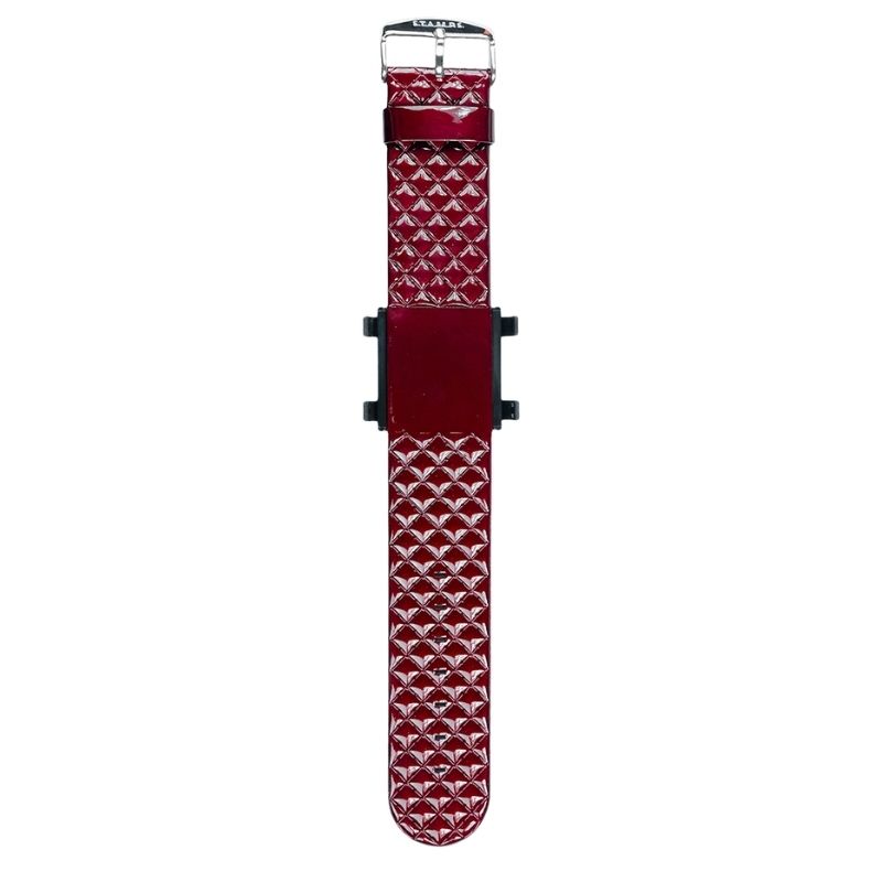 STAMPS gestepptes Armband Vision bordeux