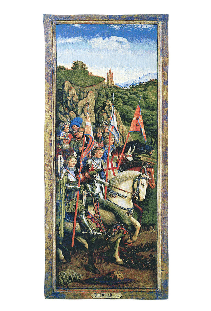 Wandbehang Gobelin Ritter Christi 145 x 62 cm