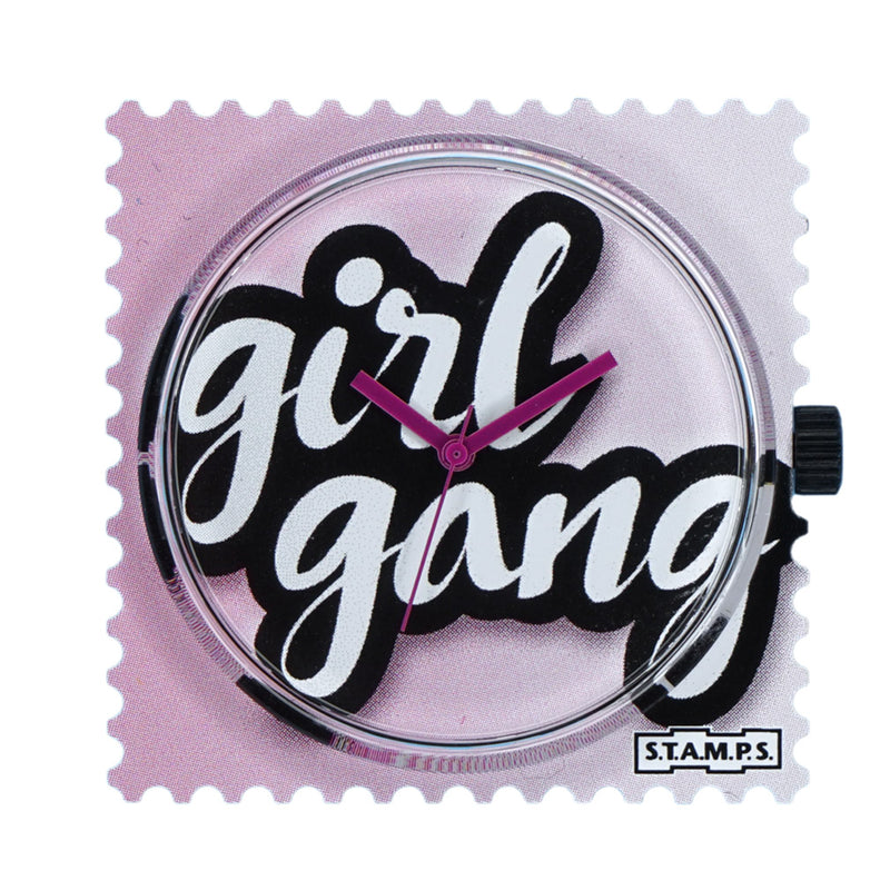 STAMPS Uhr Zifferblatt Girls Gang, Mädchenbande
