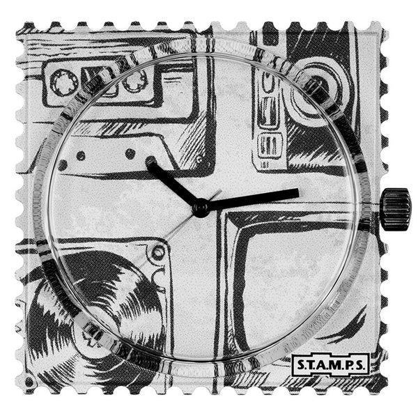 Stamps Uhr Retro Life