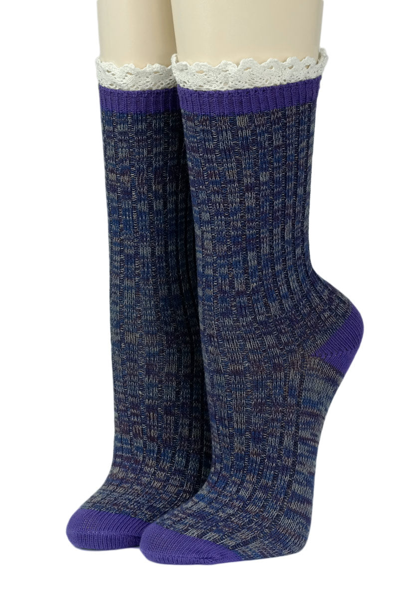 Crönert Socken Violett 15417