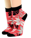 Crönert Kurzsocken mit Rollrand Design Hawaii Crönert Socken
