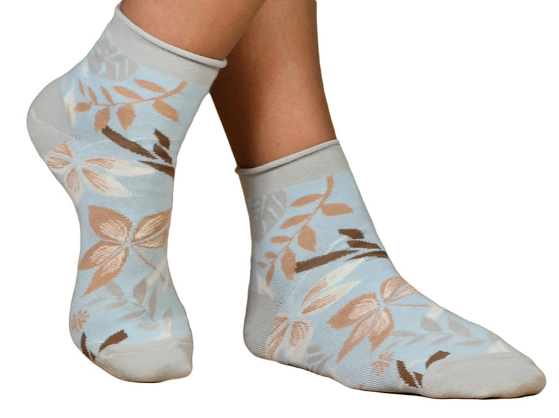 Crönert Kurzsocken mit Rollrand Design Hawaii Crönert Socken