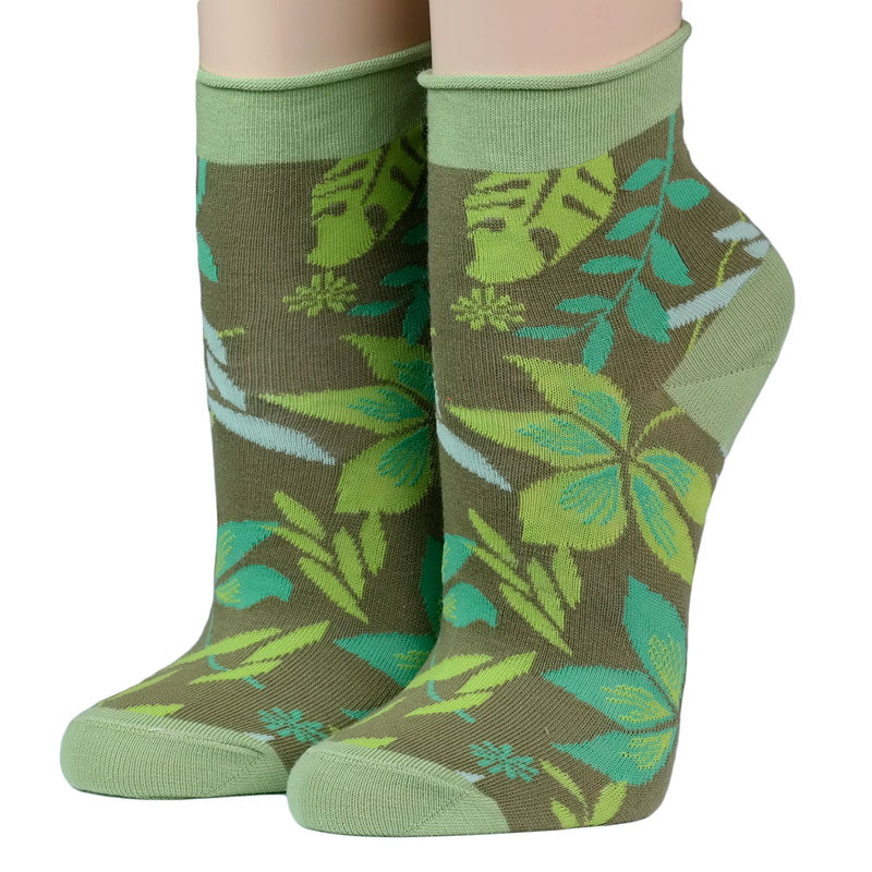 Crönert Kurzsocken mit Rollrand Design Hawaii Crönert Socken