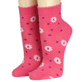 Crönert Socken Blüten Pink