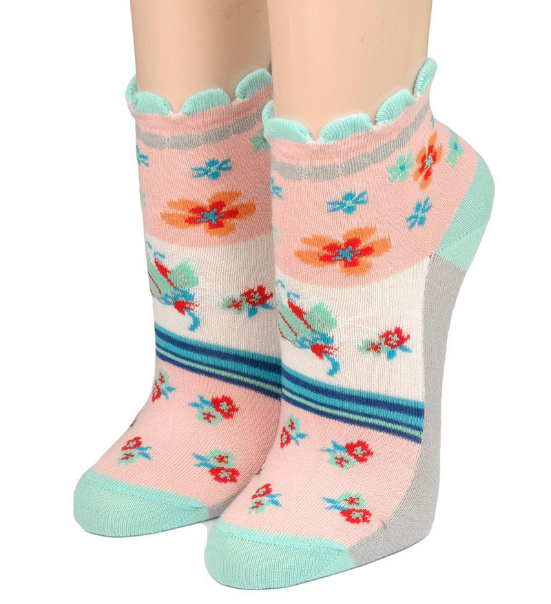 Crönert Kurzsocken Streublumen Crönert Socken